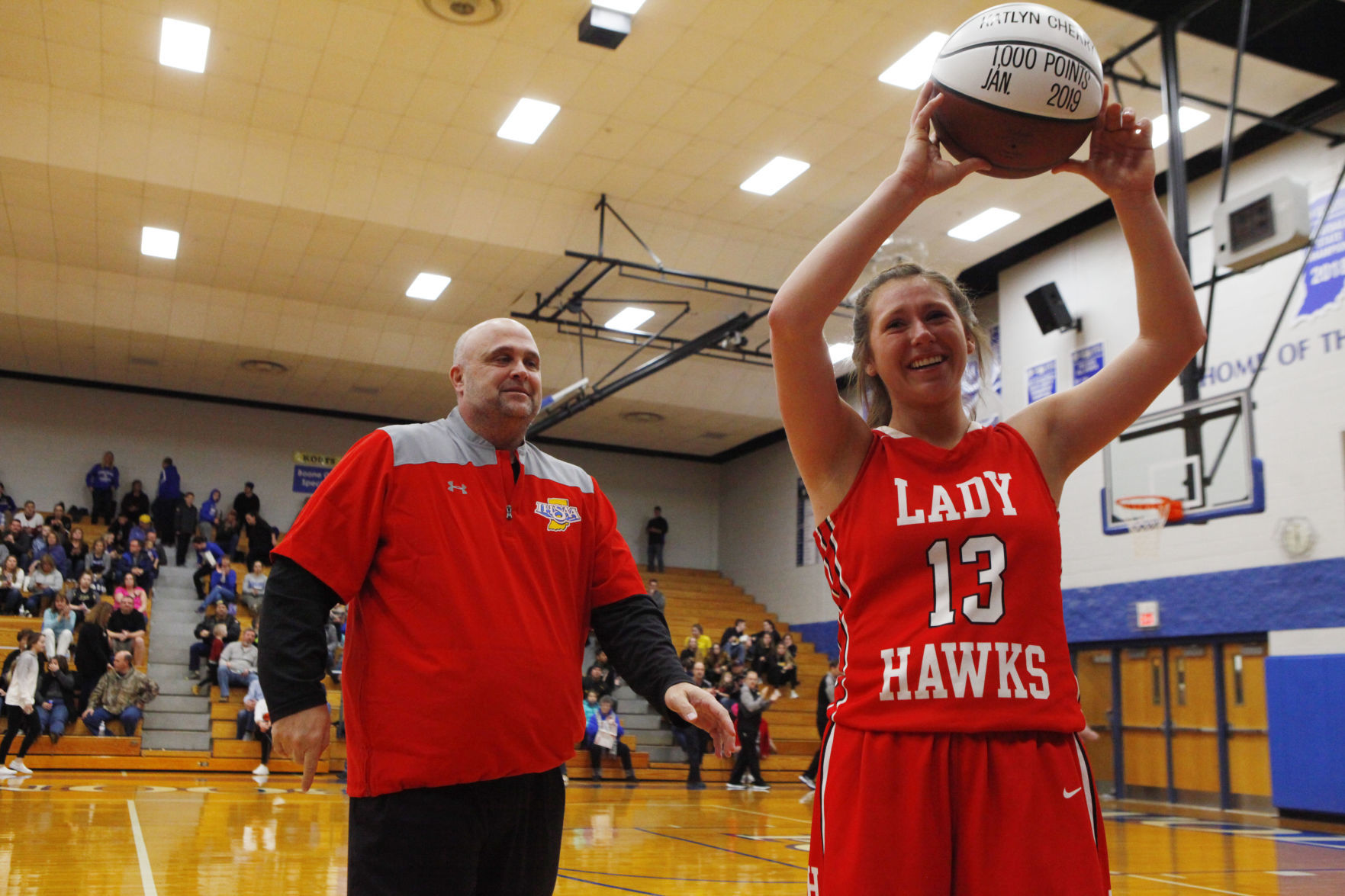 Katlyn Cherry, Hebron, basketball